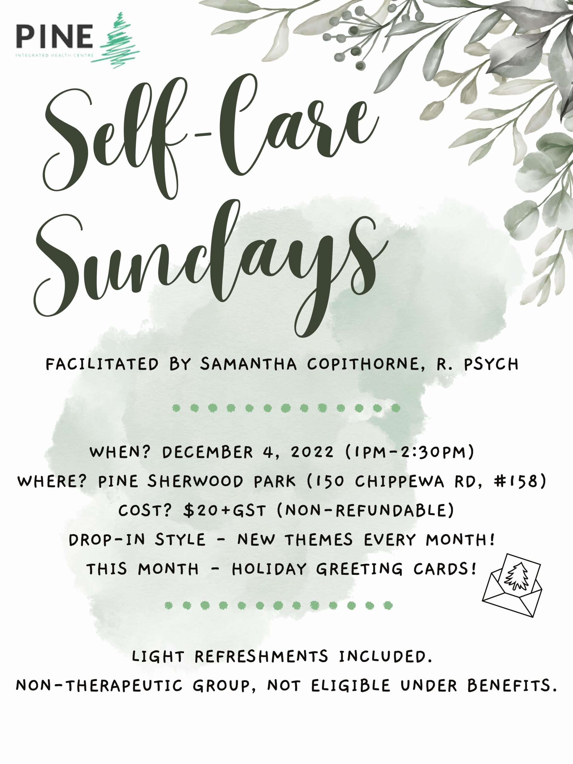 Self Care Sundays Workshop